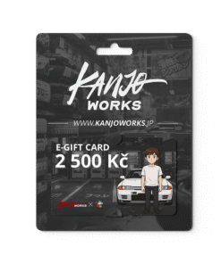 KanjoWorks 2 500 Kč e-GIFT CARD