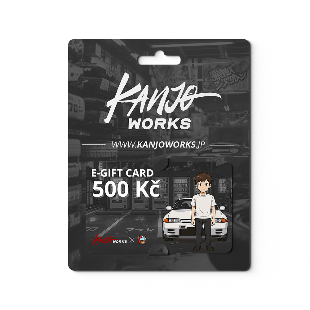 KanjoWorks 500 Kč e-GIFT CARD