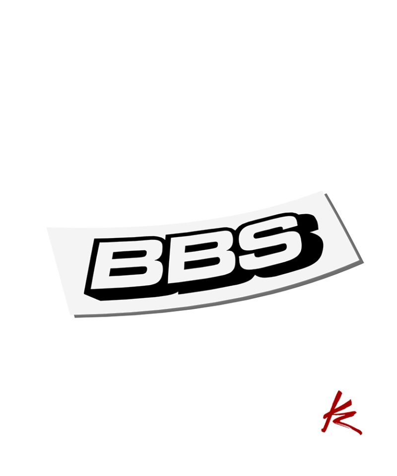 BBS Wheels samolepka