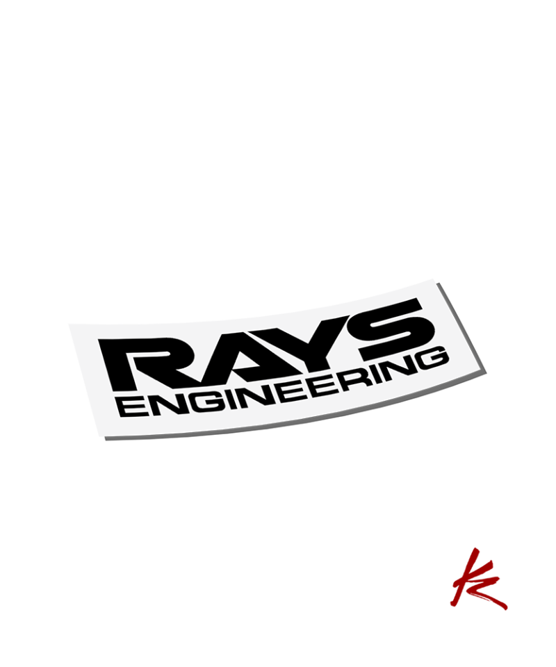 RAYS Engineering Japan samolepka