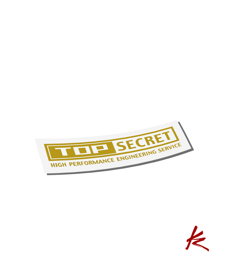 TOP SECRET ‘Classic’ JDM samolepka
