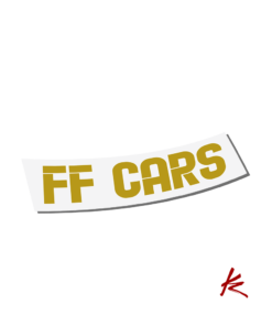 FF CARS samolepka