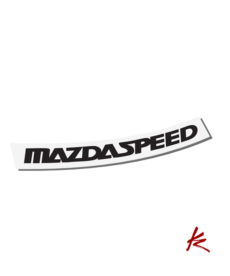 Mazdaspeed samolepka