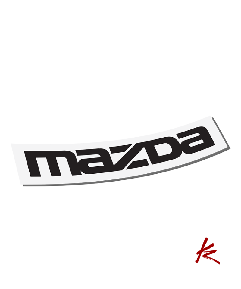 MAZDA samolepka