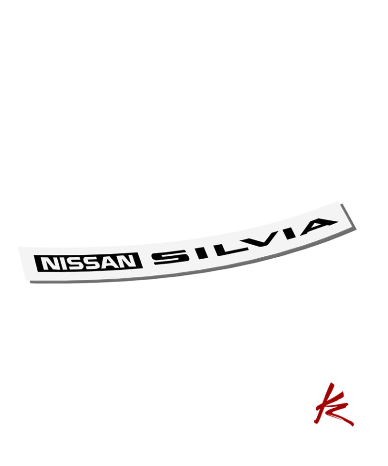 Nissan Silvia samolepka
