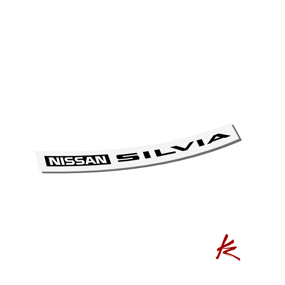 Nissan Silvia samolepka